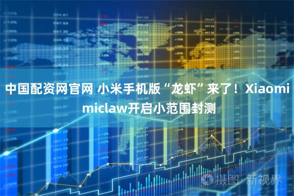中国配资网官网 小米手机版“龙虾”来了！Xiaomi miclaw开启小范围封测