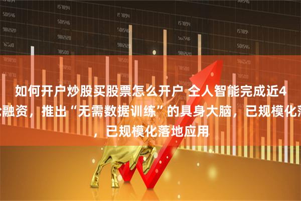 如何开户炒股买股票怎么开户 仝人智能完成近4亿元A轮融资，推出“无需数据训练”的具身大脑，已规模化落地应用